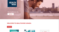 Desktop Screenshot of ca.healthwiseglobal.com
