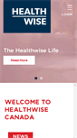 Mobile Screenshot of ca.healthwiseglobal.com