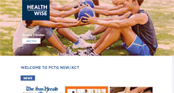 Desktop Screenshot of nswact.healthwiseglobal.com